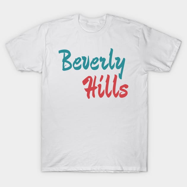 Beverly Hills T-Shirt by VISUALUV